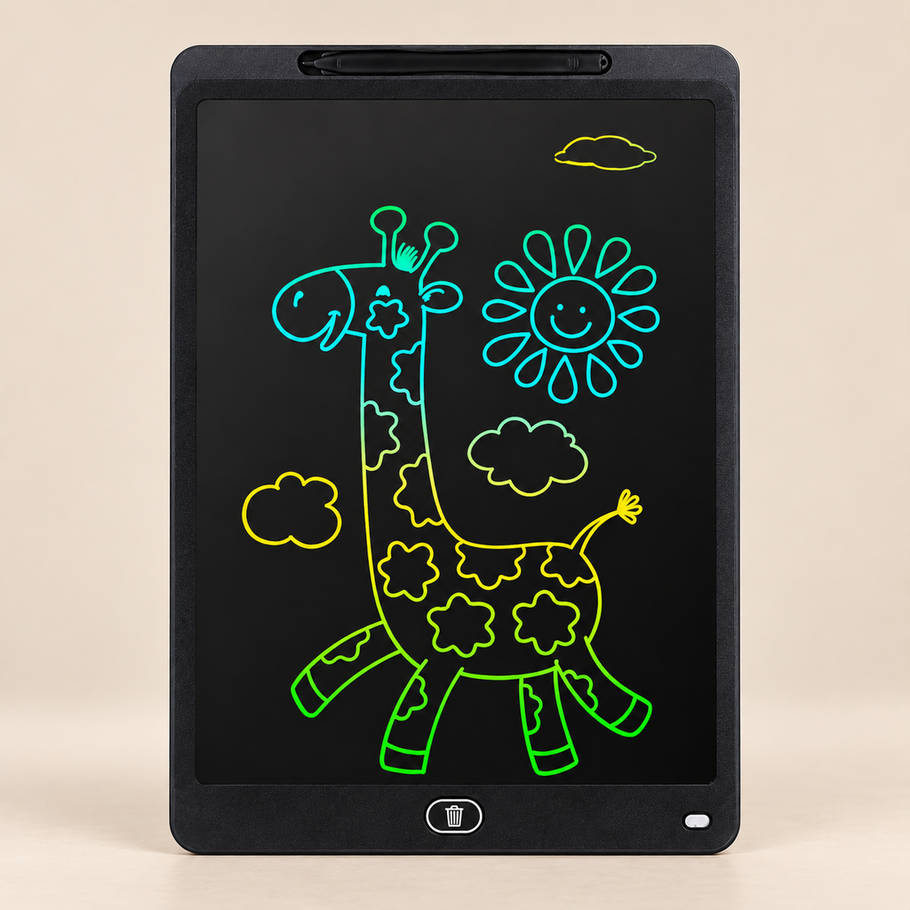 16-Inch LCD Writing Tablet and Drawing Board – Black – Pivoli Toys