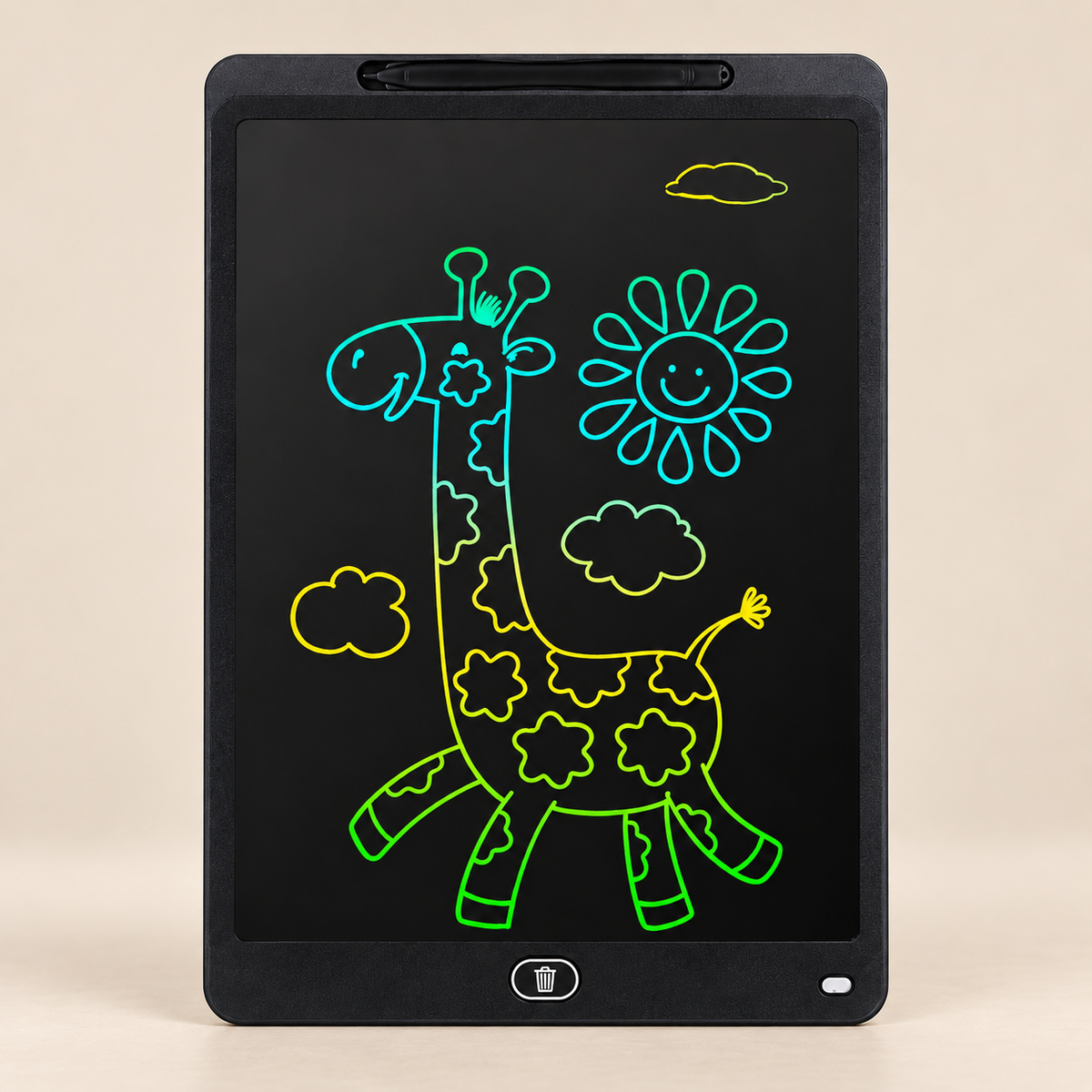 16-Inch LCD Writing Tablet and Drawing Board – Black – Pivoli Toys
