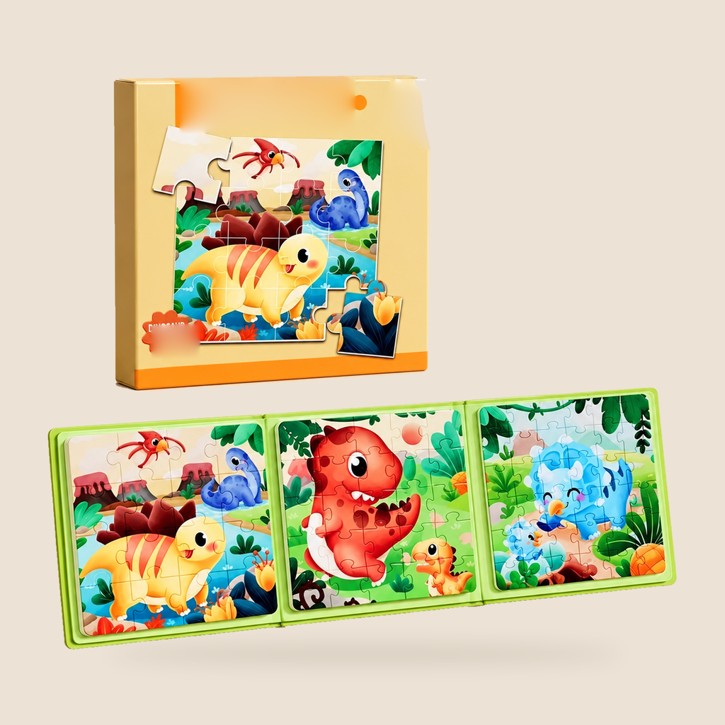 Magnetic Picture Puzzle Book (Dinosaurs)