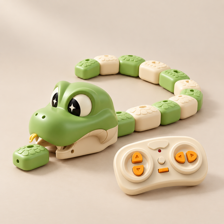 Remote Control Growing Snake Toy