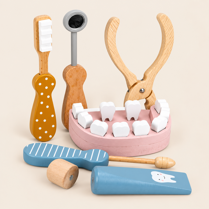 Wooden Dentist Play Set