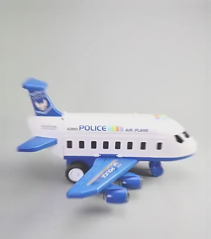 Transforming Toy Aeroplane Playset — product demonstration