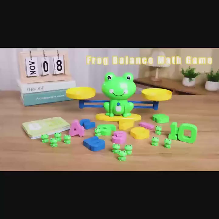 Frog balance maths game demonstration