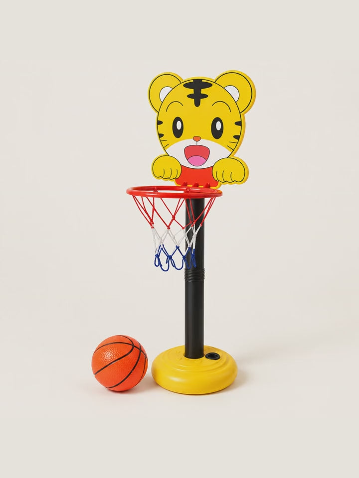 Kids' Adjustable Basketball Hoop with Ball — product presentation with Status by Jamie Bathgate