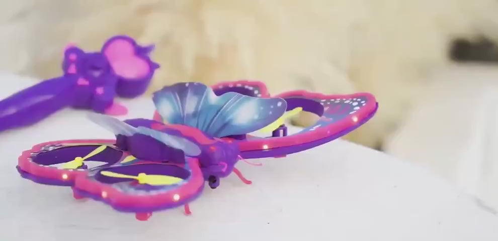 Light-Up Butterfly Mini Drone, product video