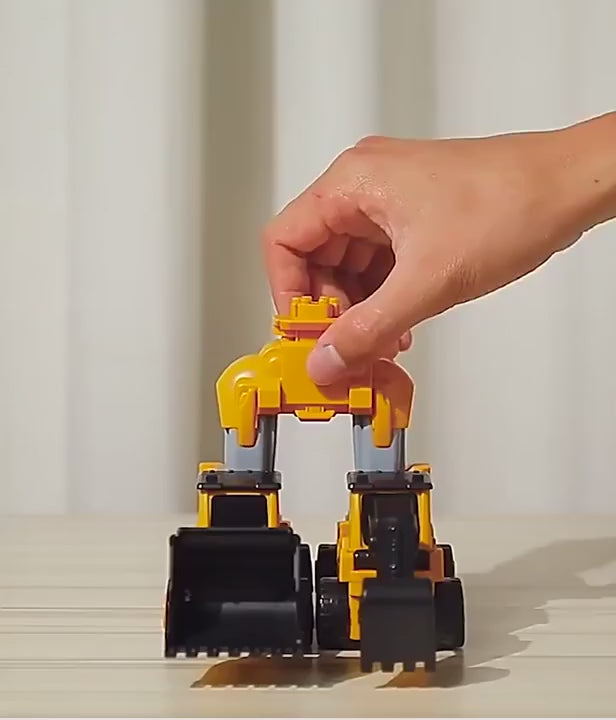 Magnetic Construction Vehicle Building Set, 35 Pieces, product video