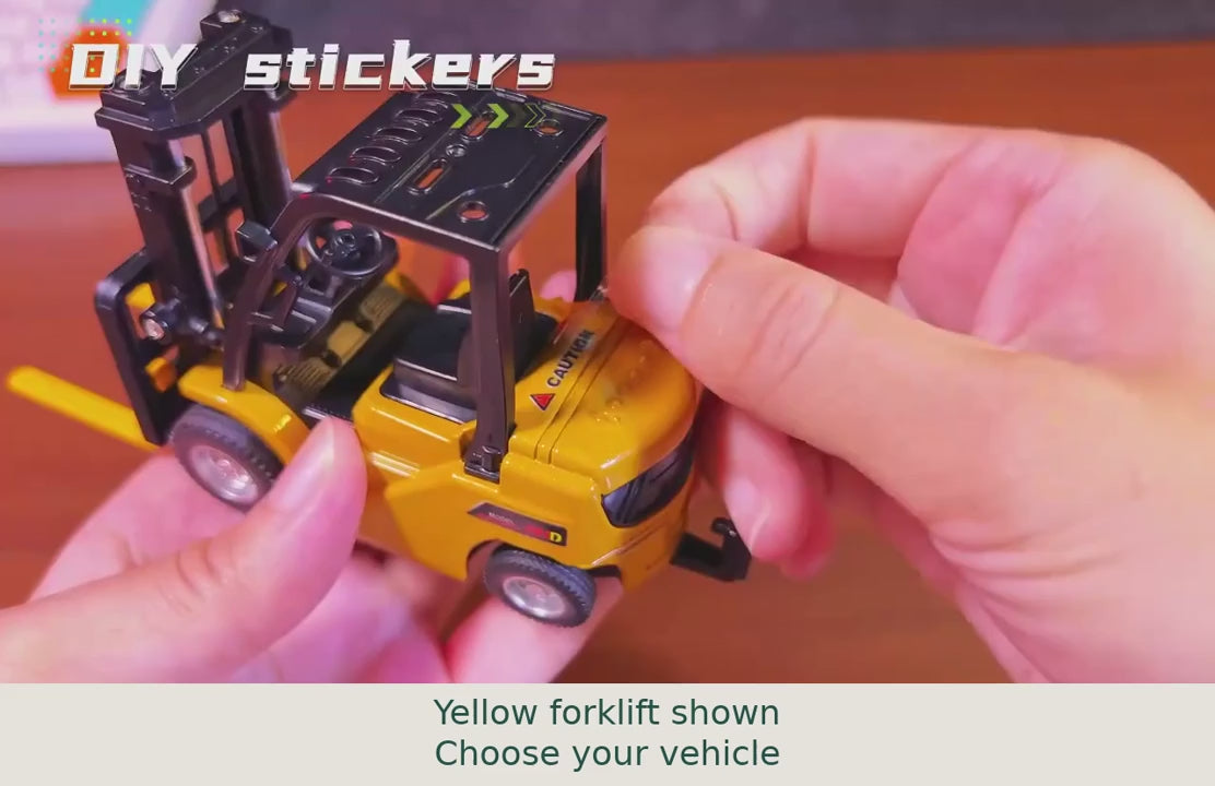 Mini Remote Control Construction Vehicles, product video