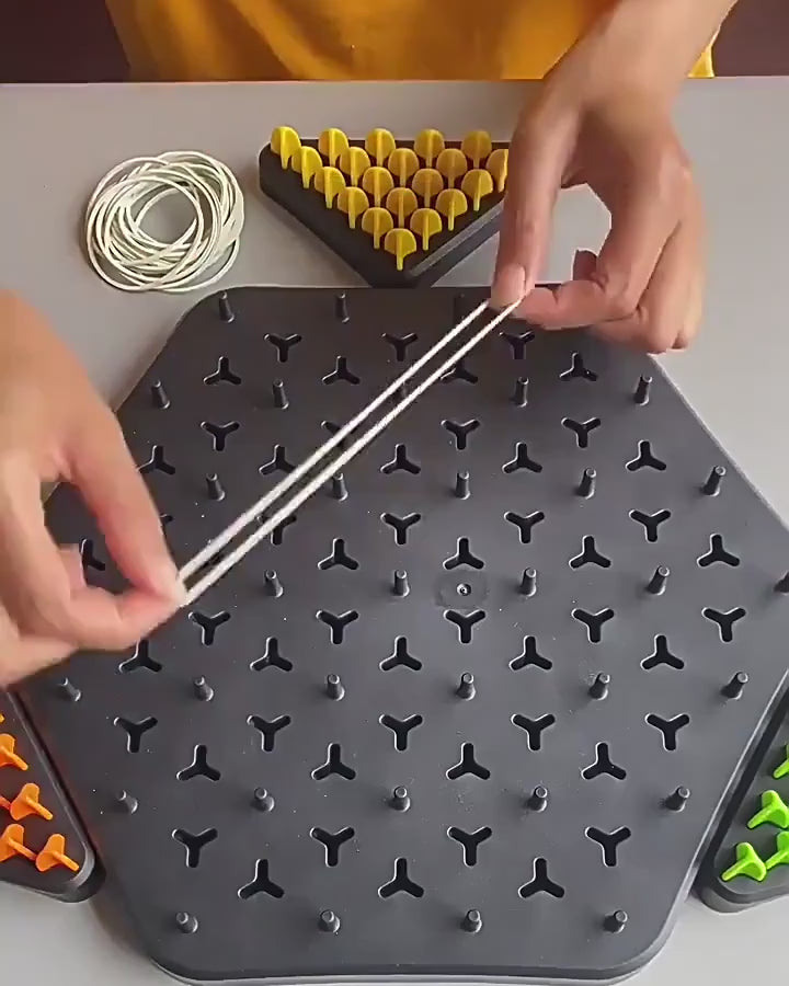 Triangle Strategy Board Game — product demonstration