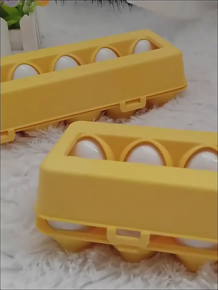 Colour and Shape Matching Eggs, Set of 12, product video