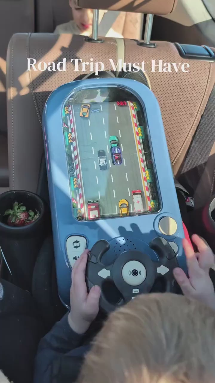 Kids Steering Wheel Racing Game, road trip demo
