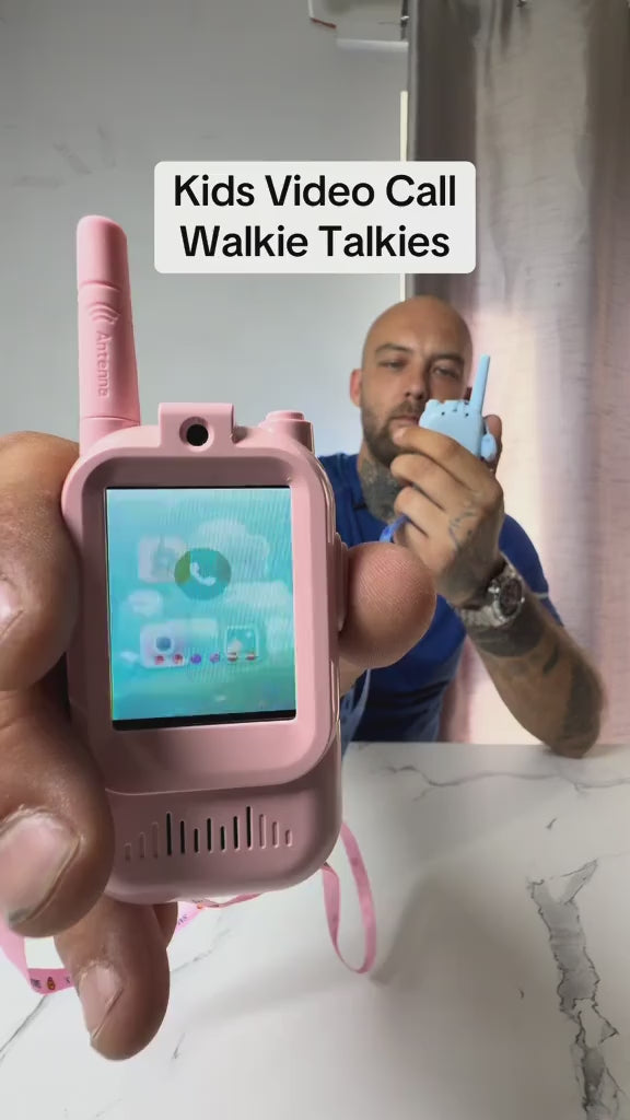 Pink and blue