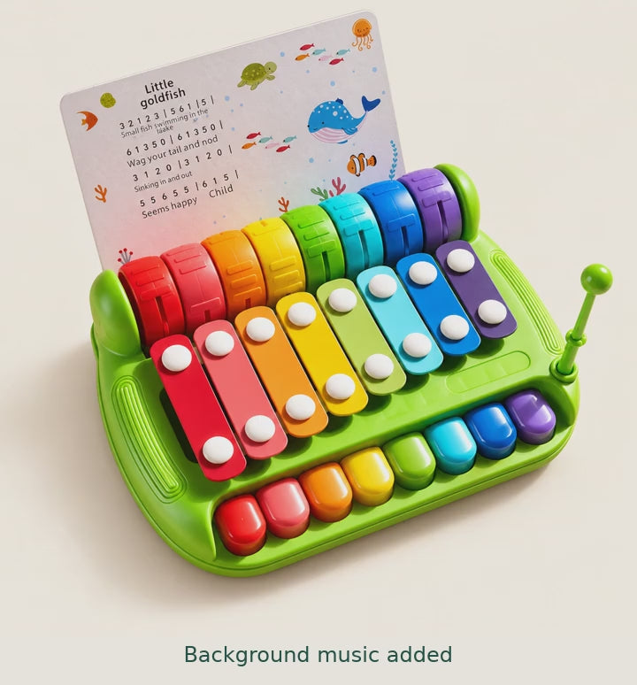8-Note Musical Hand Piano — product presentation with Status by Jamie Bathgate