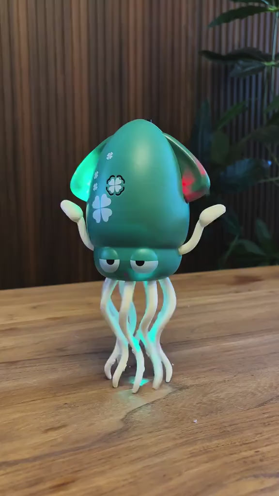 Dancing Octopus Toy with Lights and Music, demo
